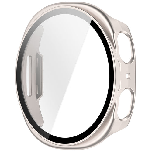 Samsung Galaxy Watch 8 - 40mm / 9 - 40mm Hard Case with Glass (Starlight)
