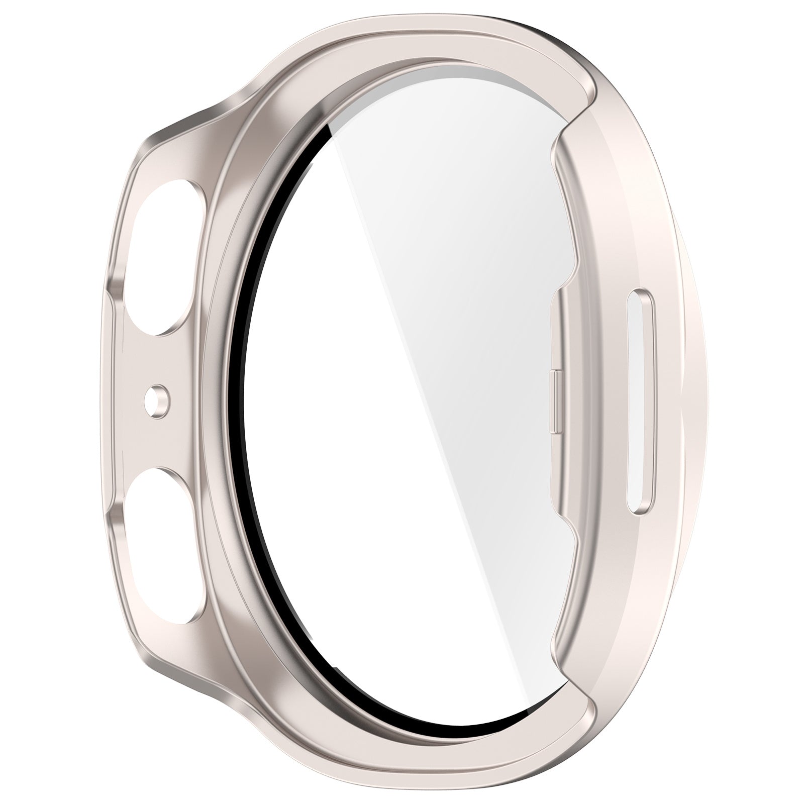 Samsung Galaxy Watch 8 - 40mm Hard Case with Glass (Starlight)