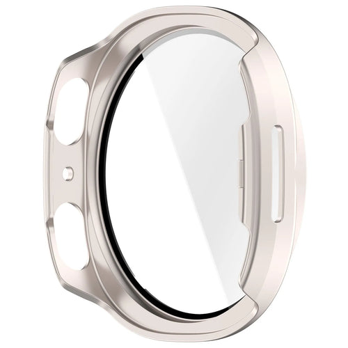 Samsung Galaxy Watch 8 - 40mm / 9 - 40mm Hard Case with Glass (Starlight)