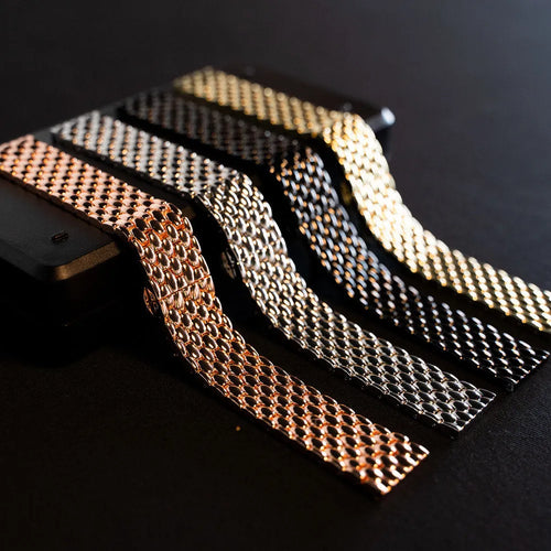 Steel Dragon Strap, silver, without a watch, 3/4 front view
