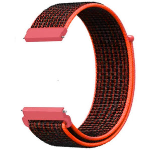 Amazfit GTR 4 Nylon Strap (Black/Orange)