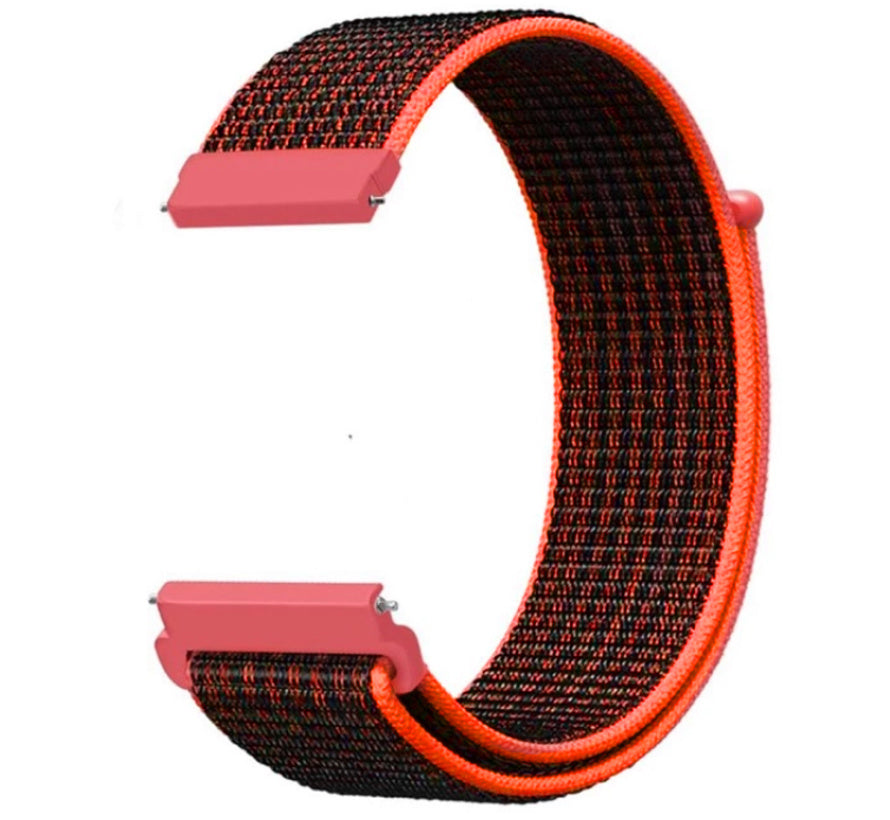 Amazfit GTR 4 Nylon Strap (Black/Orange)