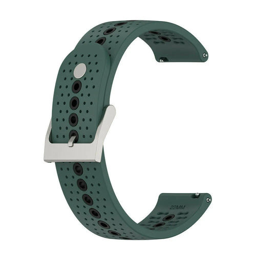 Suunto Vertical 2 Silicone Strap (Green/Black)