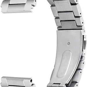 Titanium Strap, silver, without a watch, 3/4 front view