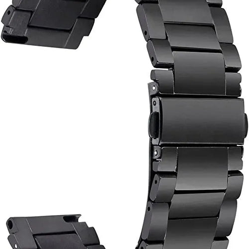 Titanium Strap, black, without a watch, 3/4 front view