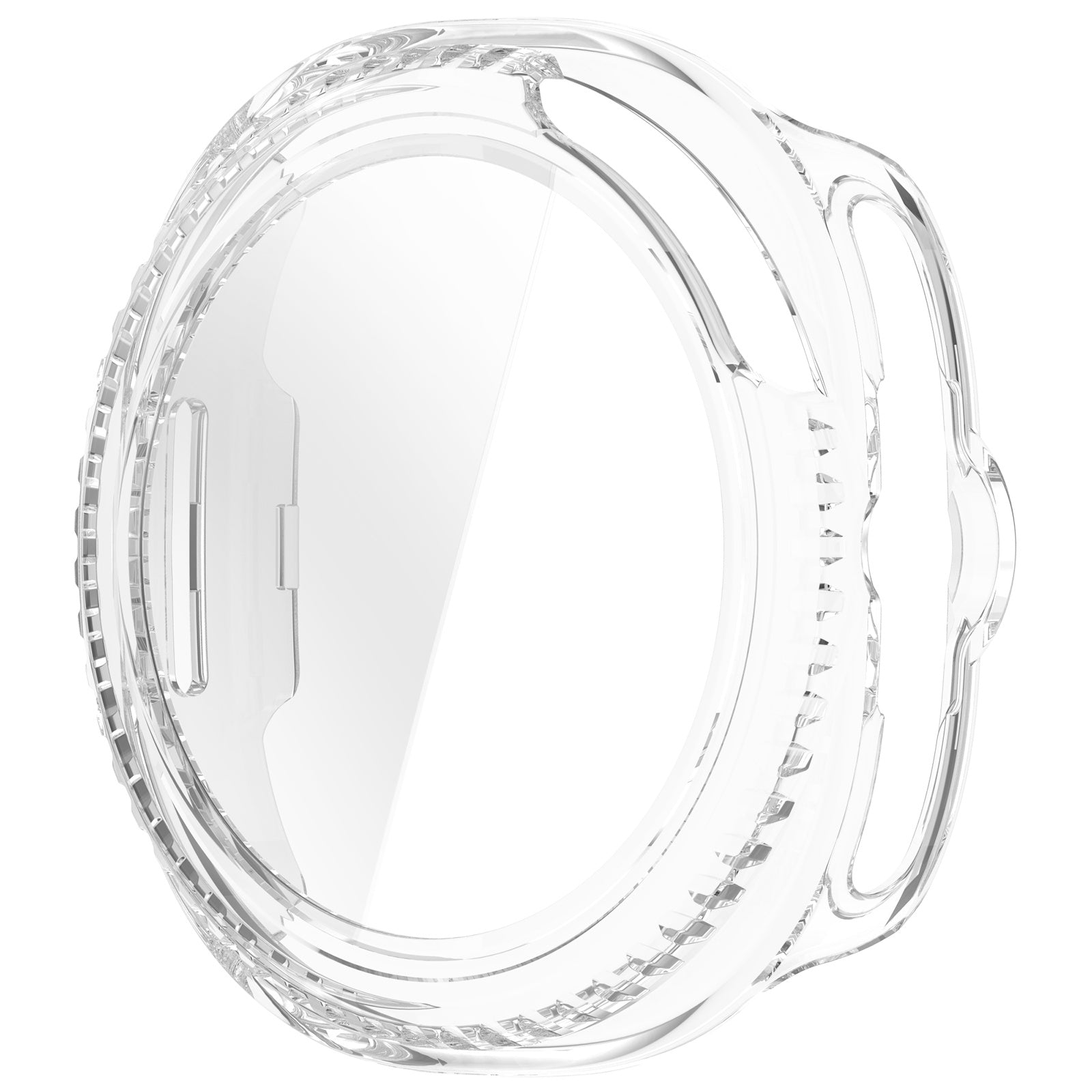 Samsung Galaxy Watch 8 Classic Hard Case with Glass (Transparent)
