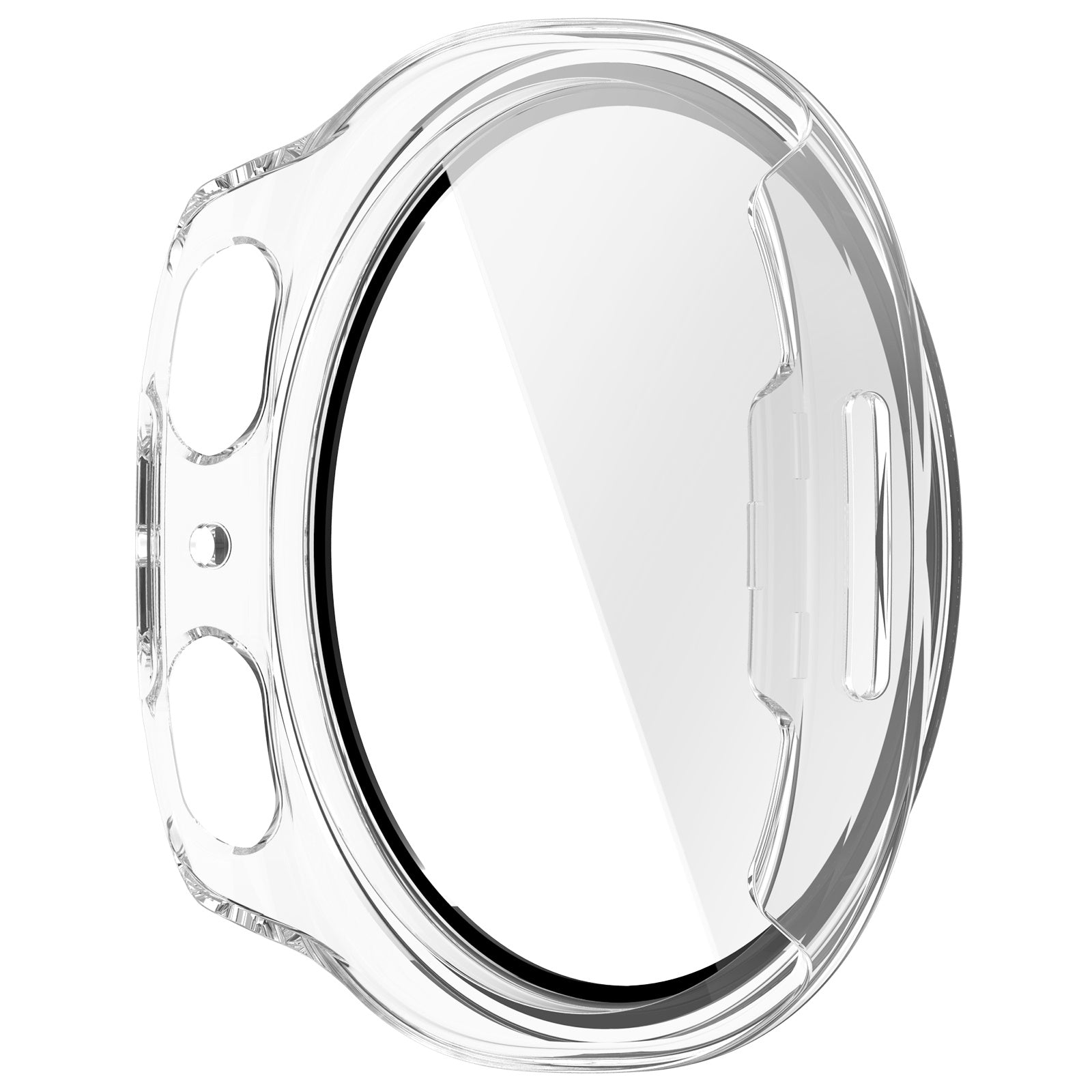 Samsung Galaxy Watch 8 - 44mm / 9 - 44mm Hard Case with Glass (Transparent)