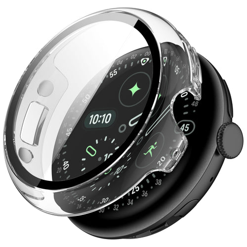 Google Pixel Watch 4 - 45mm Hard Case with Glass (Transparent)
