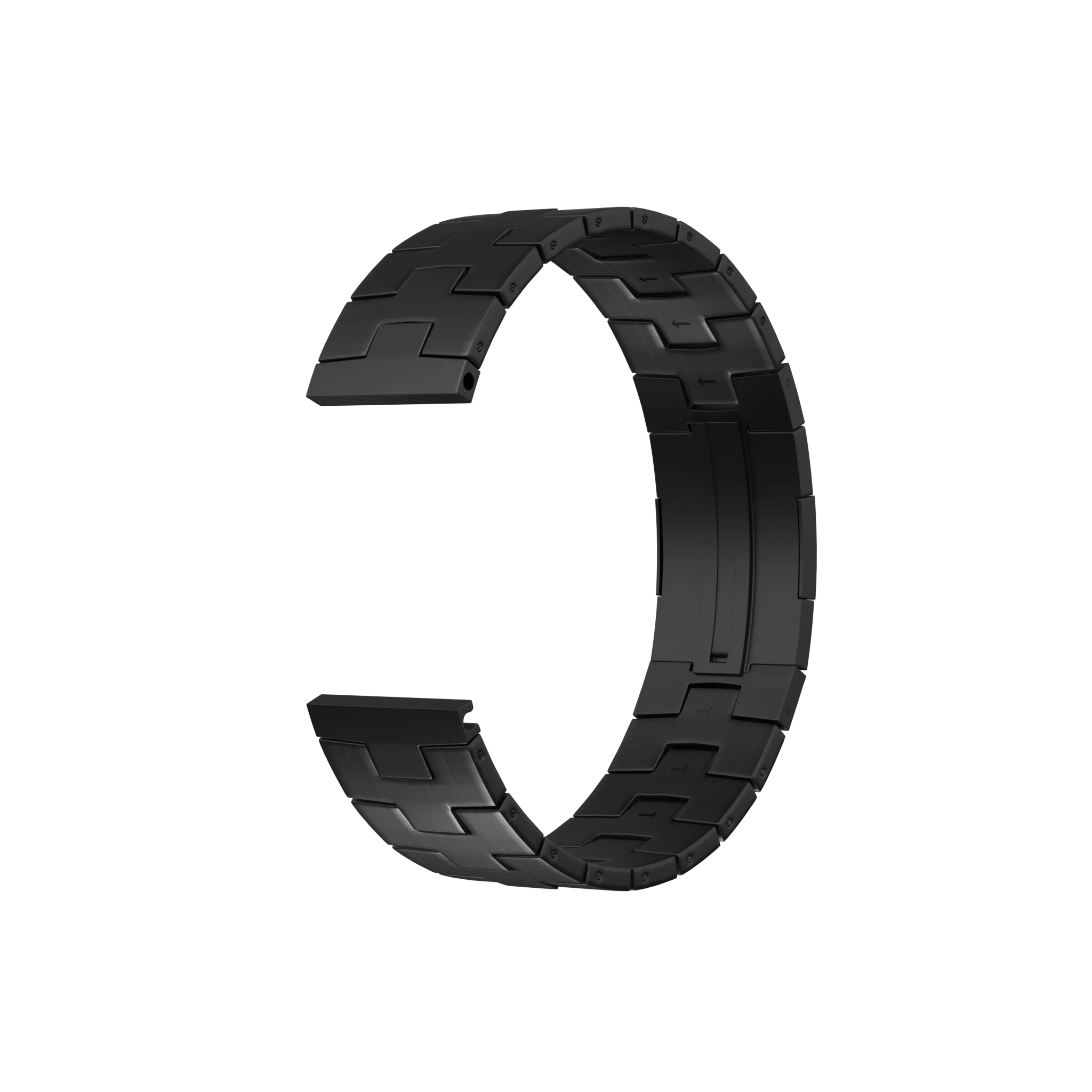Huawei Watch GT 5 - 46mm Titanium Grain Strap (Flat Closure) (Graphite)