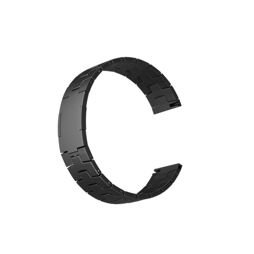 Oppo Watch X Titanium Grain Strap (Flat Buckle) (Graphite)