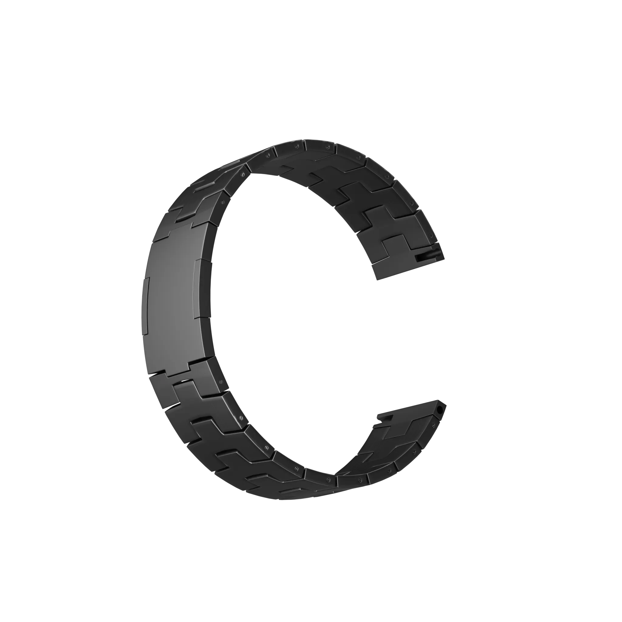 Suunto 9 Peak Titanium Grain Strap (Flat Buckle) (Graphite)