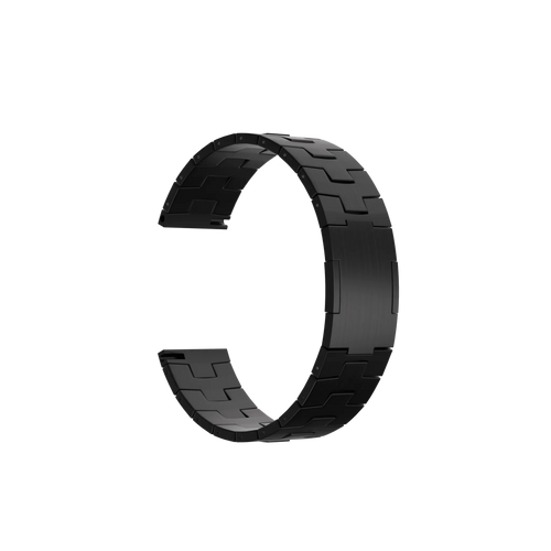 Huawei Watch Ultimate 2 Titanium Grain Strap (Flat Buckle) (Black)