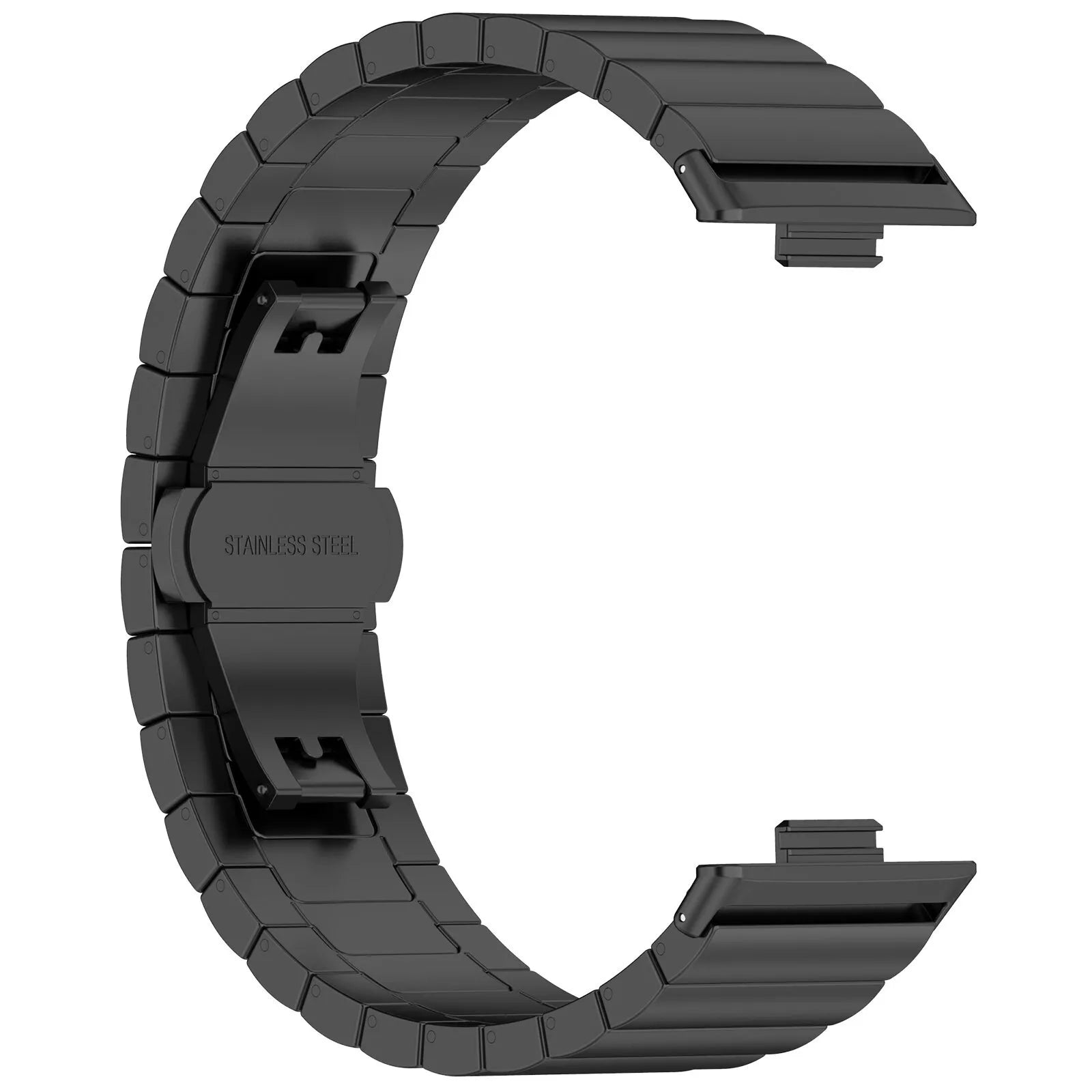 Huawei Watch Fit 4 Luxury Metal Strap (Black)