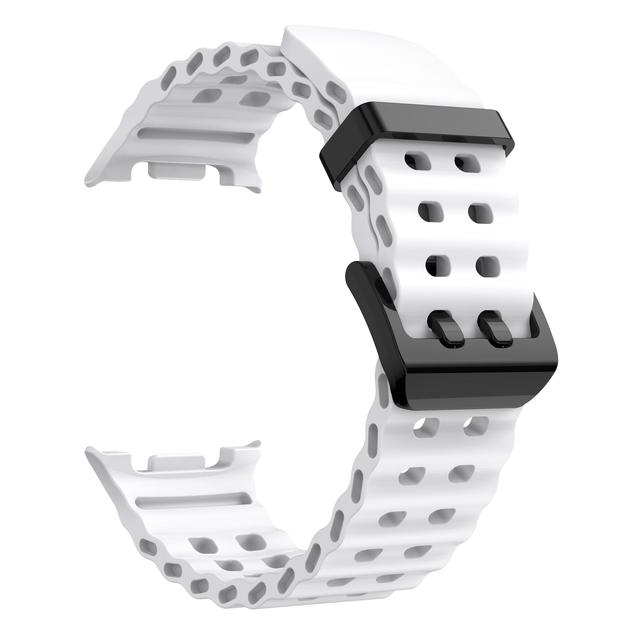 Samsung Galaxy Watch 9 - 44mm Ocean Strap (White)
