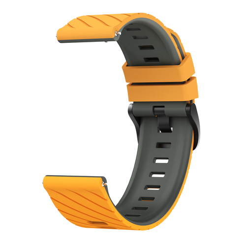 Xiaomi Mi Watch Twill Sport Strap (Dark Yellow/Grey)
