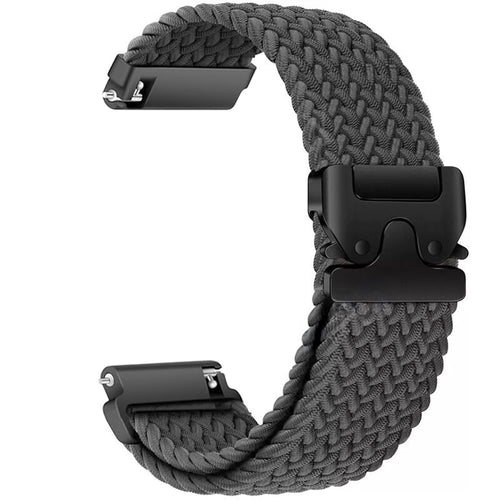 Garmin Vivoactive 4 Braided Strap with P-Buckle (Grey)
