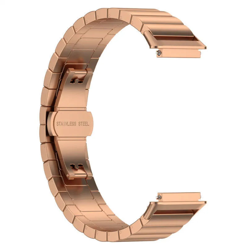 Metal Strap, rose gold, without a watch, 3/4 rear view