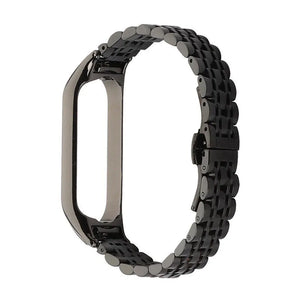 Metal Strap, black, without a watch, 3/4 rear view