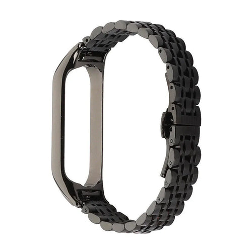 Metal Strap, black, without a watch, 3/4 rear view
