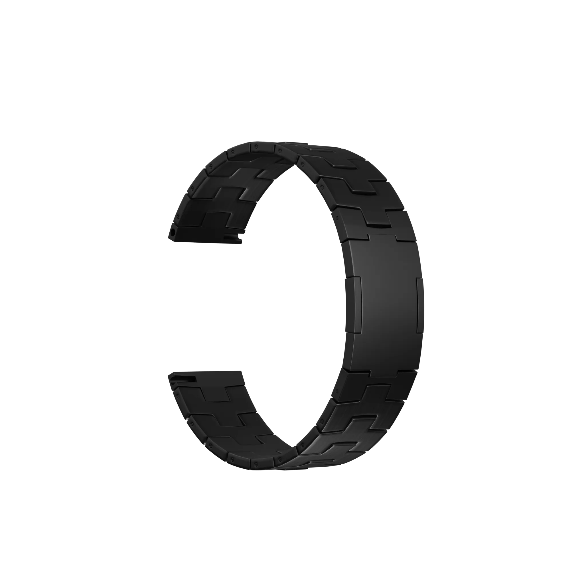 Suunto 9 Peak Titanium Grain Strap (Flat Buckle) (Graphite)