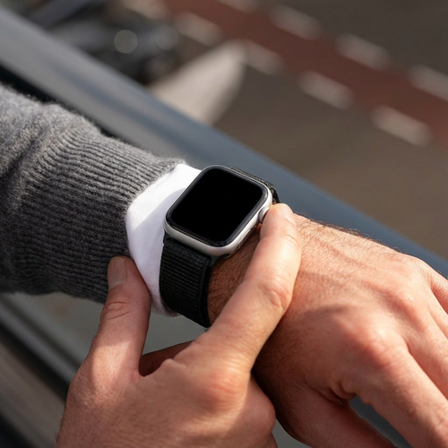 Bandz Apple Watch Ultra Nylon Strap 'Classic' (Black)