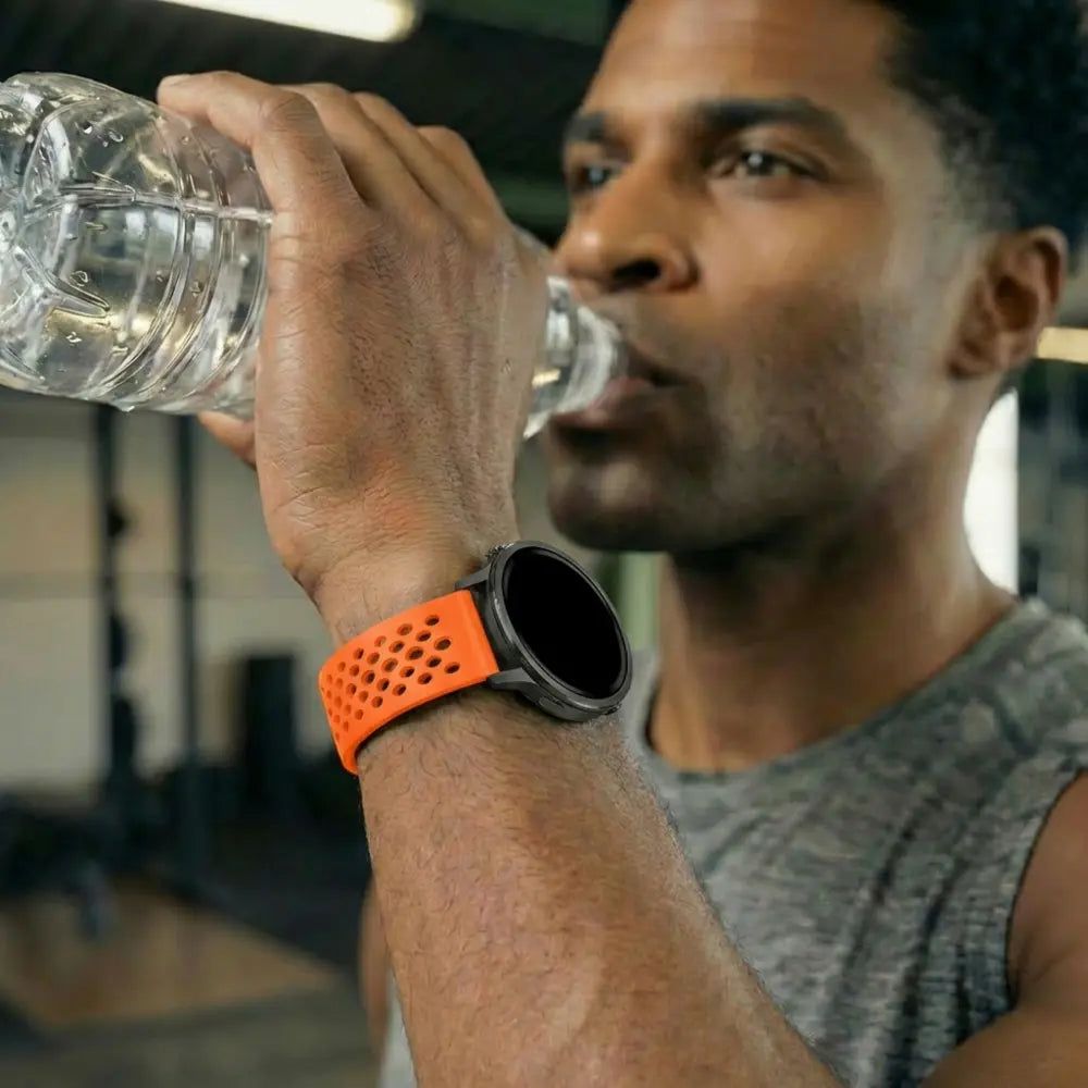 Bandz Garmin Approach S50 Silicone Strap 'Air' (Orange)