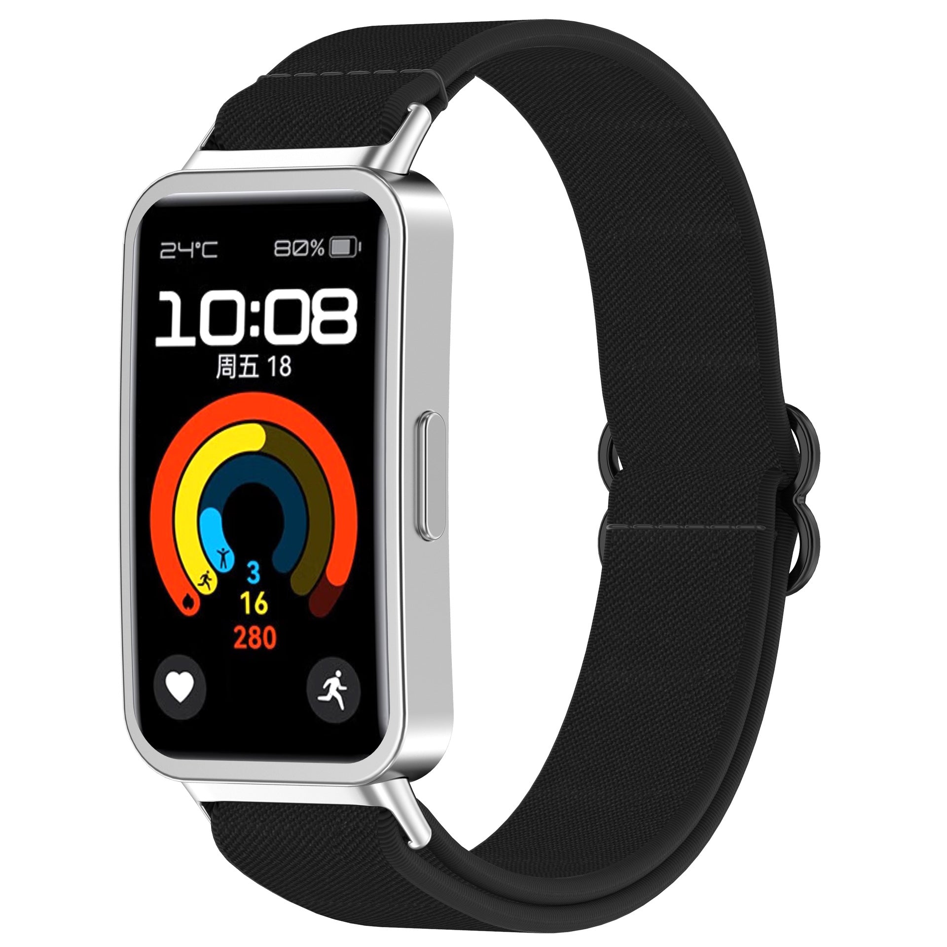 Huawei Band 10 Elastic Strap (Black)