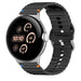 Google Pixel Watch 4 - 45mm Wave Silicone Strap (Black)