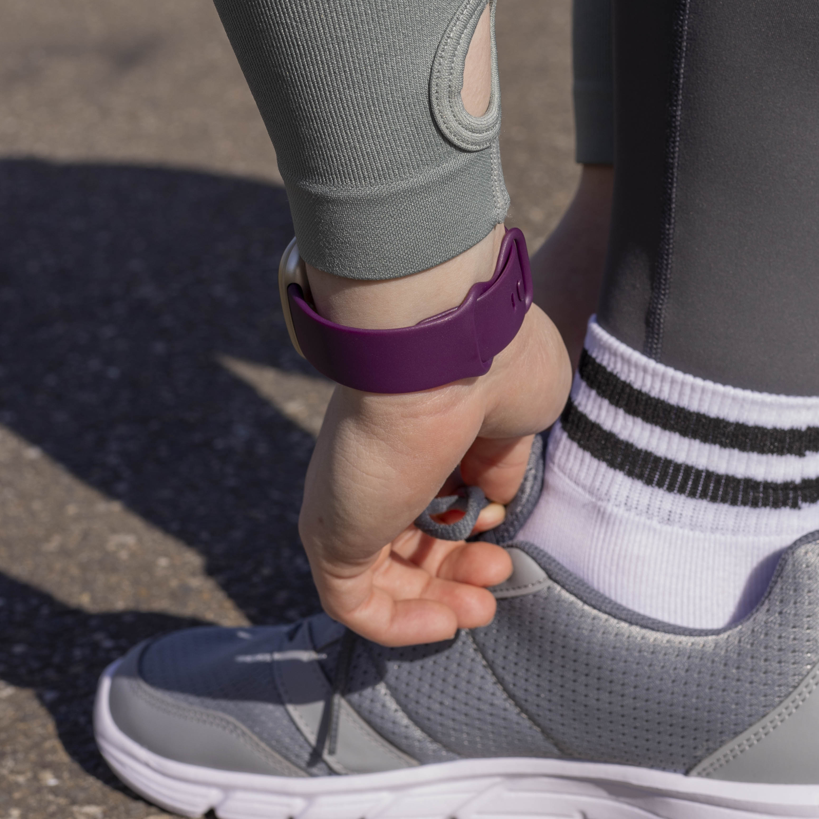 Fitbit Versa 3 Silicone Strap Classic (Deep Purple)