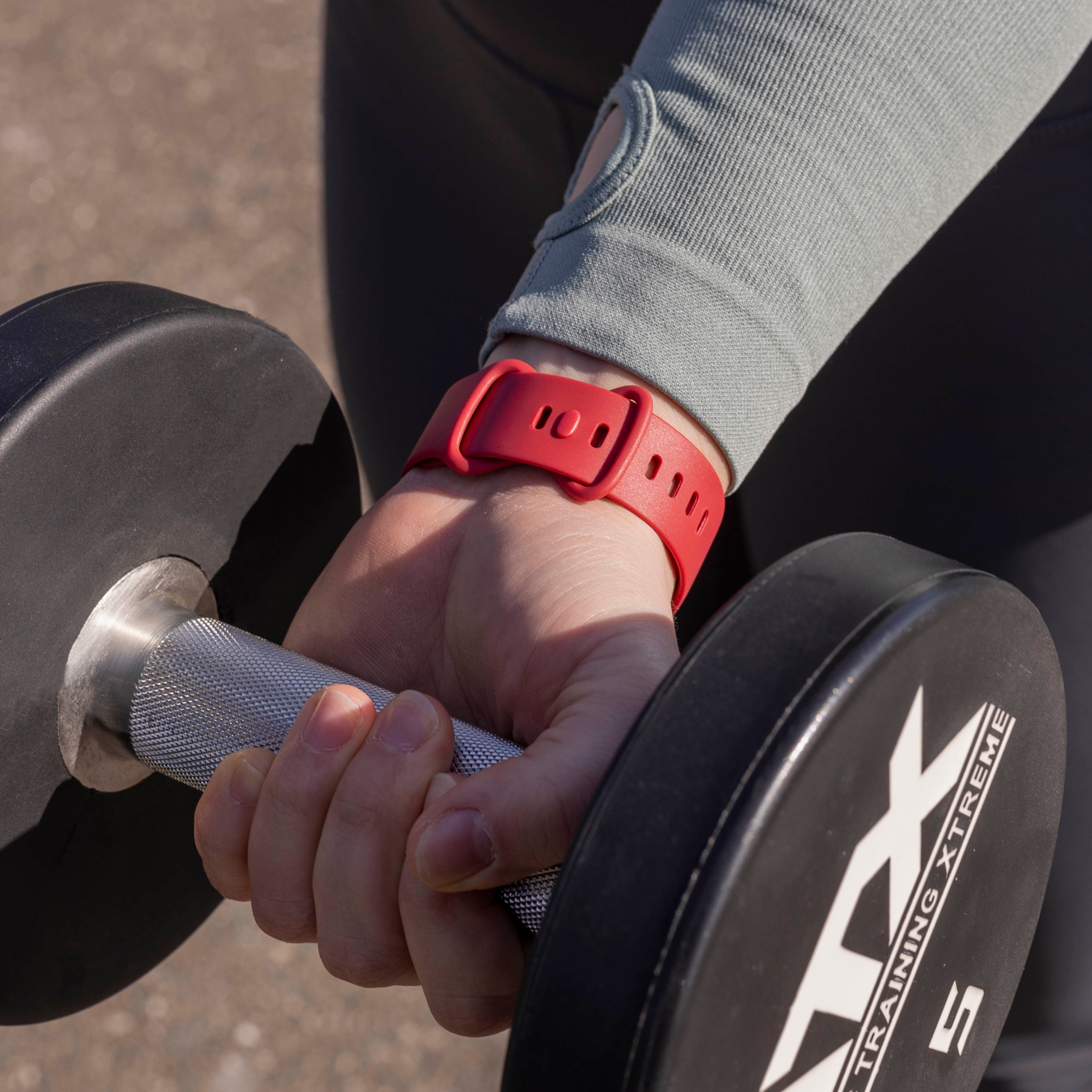 Fitbit Versa 4 Silicone Strap Classic (Wine Red)
