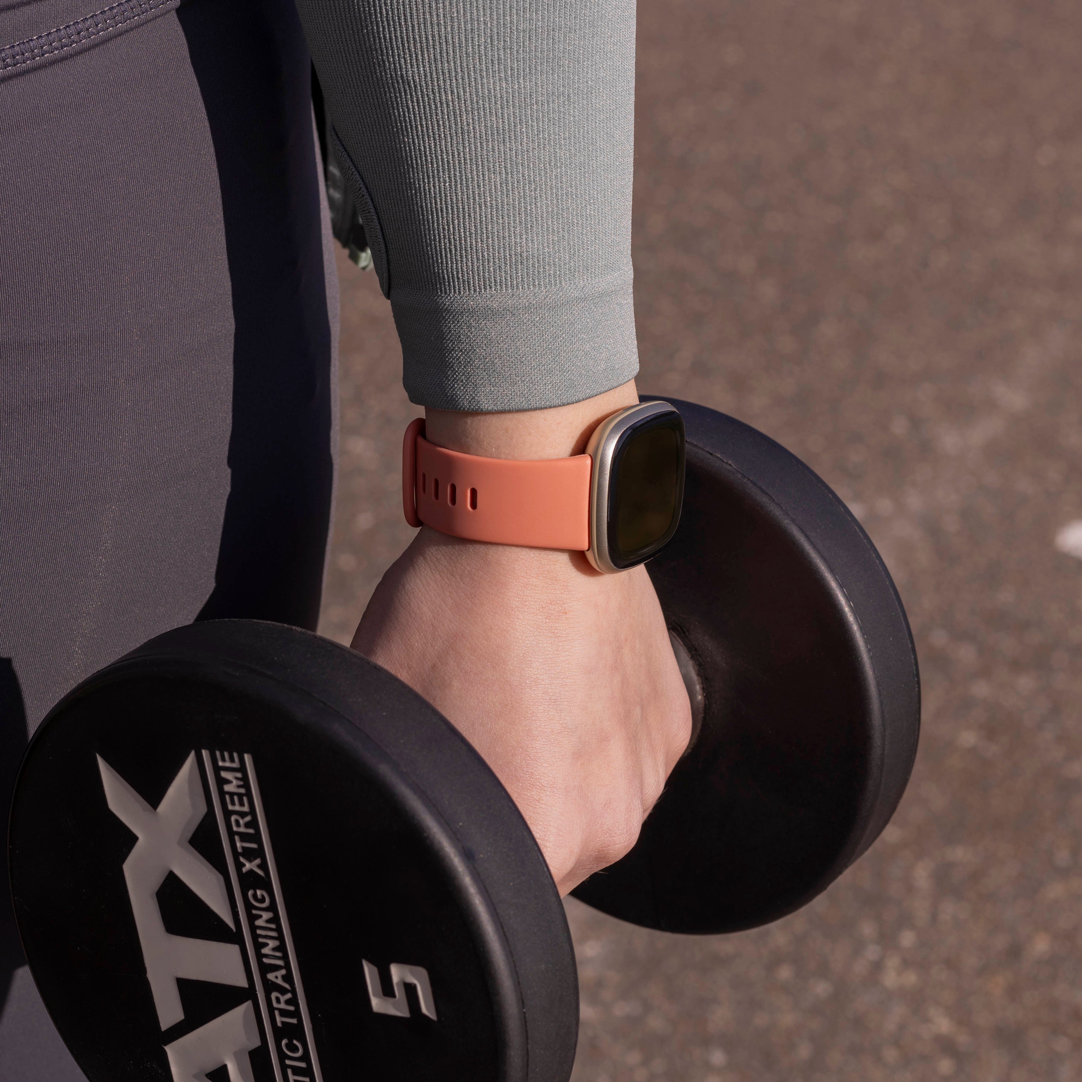 Fitbit Versa 3 Silicone Strap Classic (Pink)