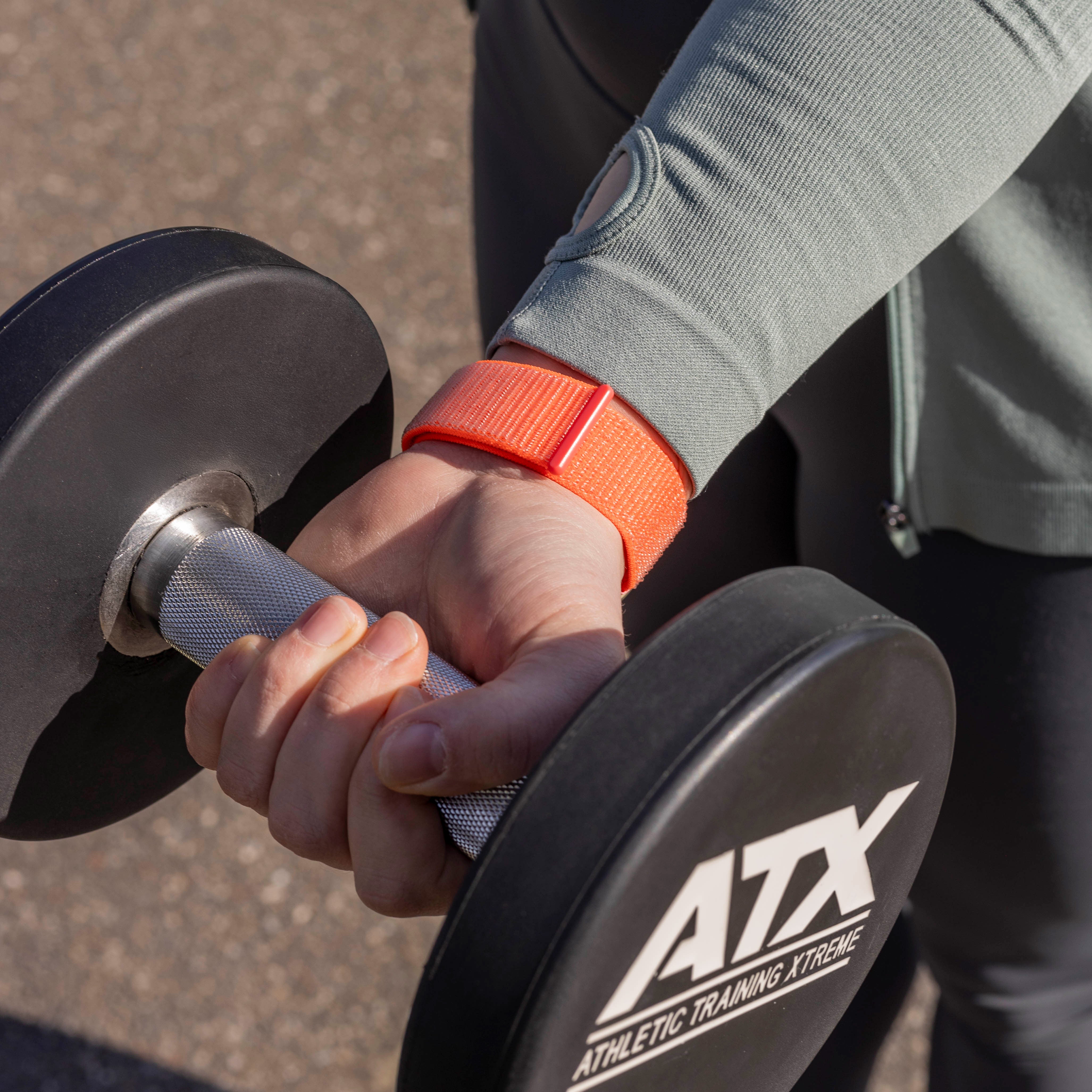 Fitbit Versa 3 Nylon Strap (Orange)
