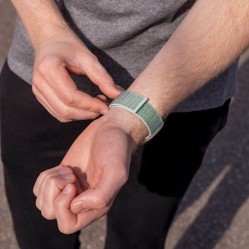 Fitbit Versa 3 Nylon Strap (Mint Green)