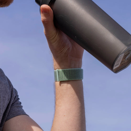 Fitbit Versa 3 Nylon Strap (Mint Green)