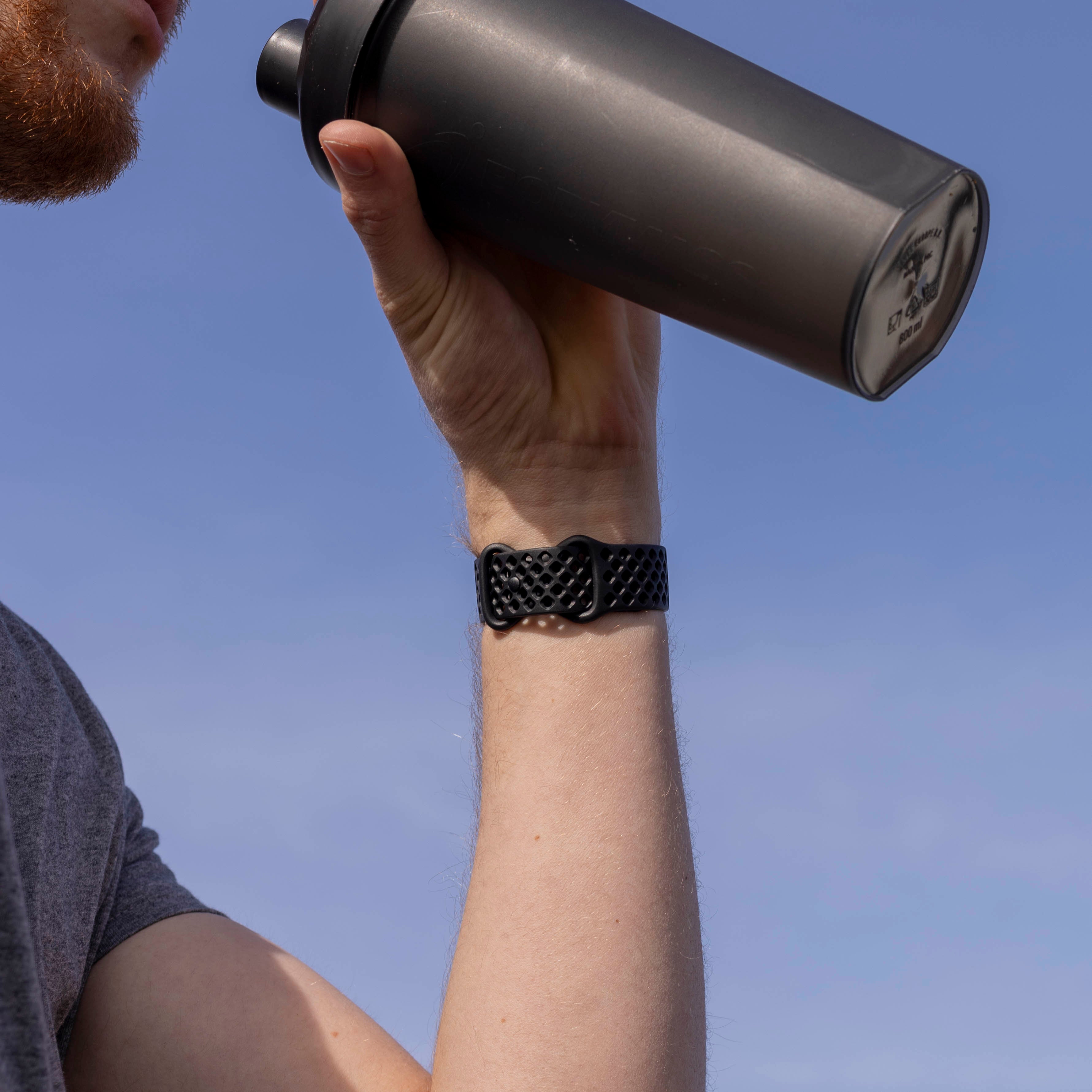 Fitbit Versa 3 Breathable Strap (Black)