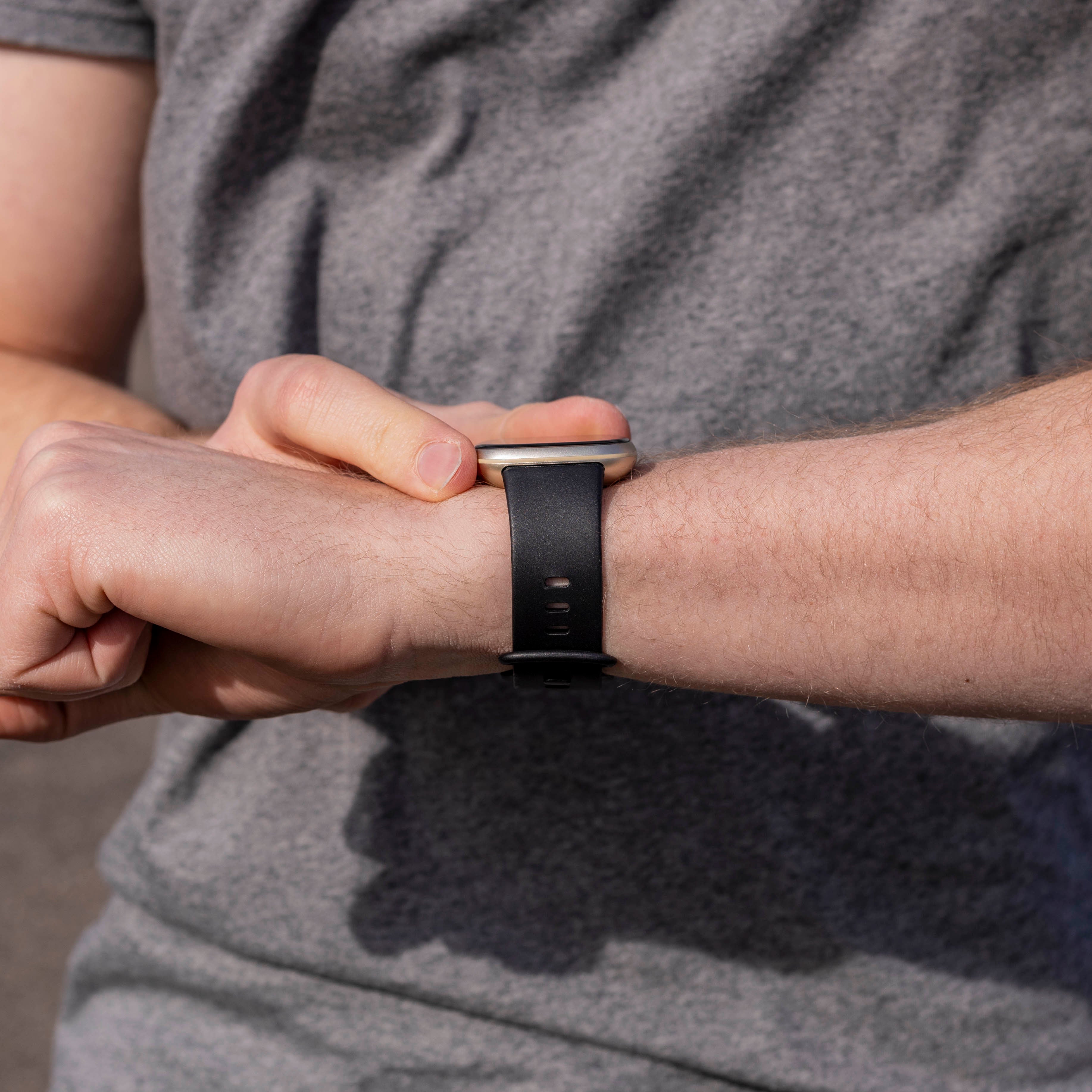 Fitbit Sense 2 Silicone Strap Classic (Black)