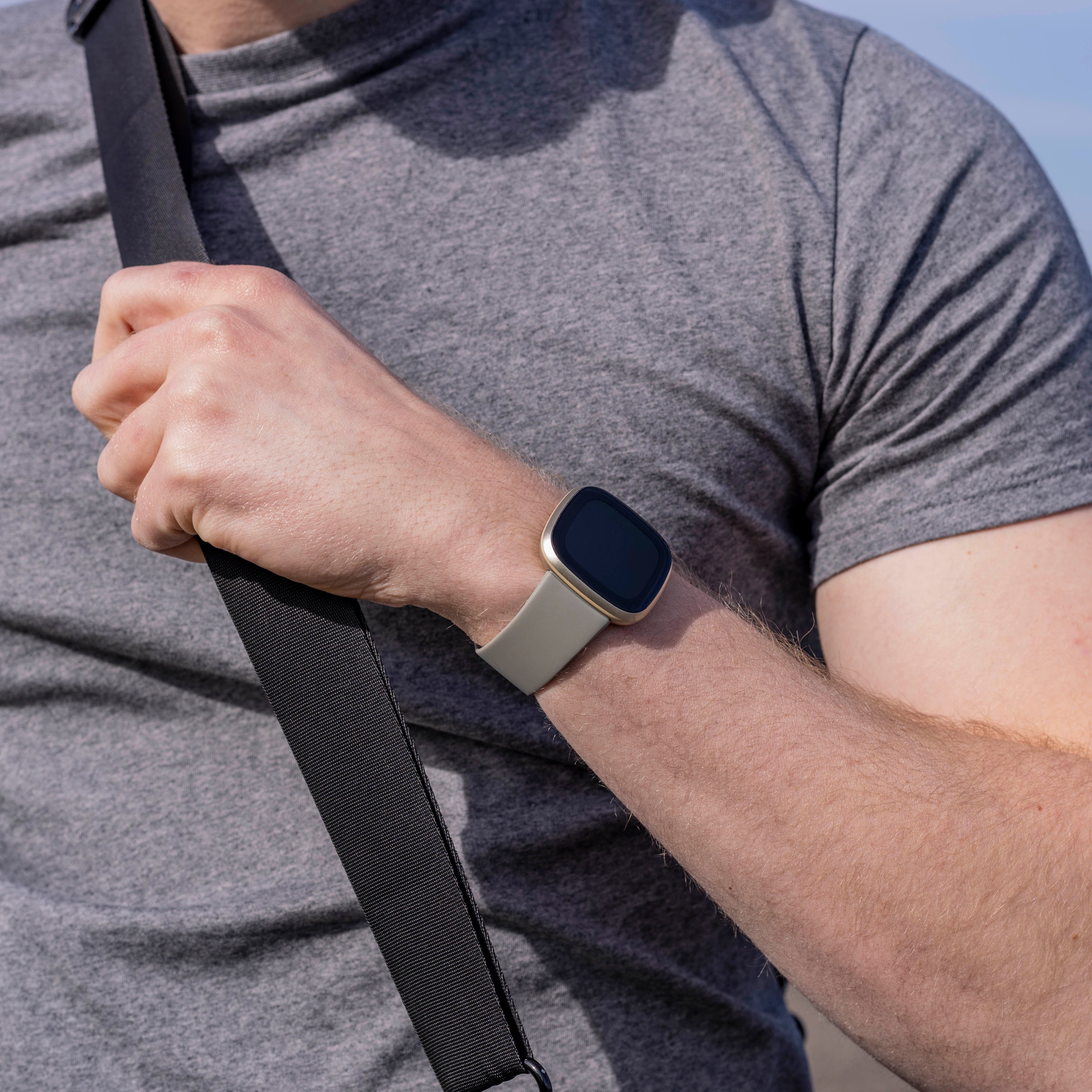 Fitbit Versa 3 Silicone Strap Classic (Grey)