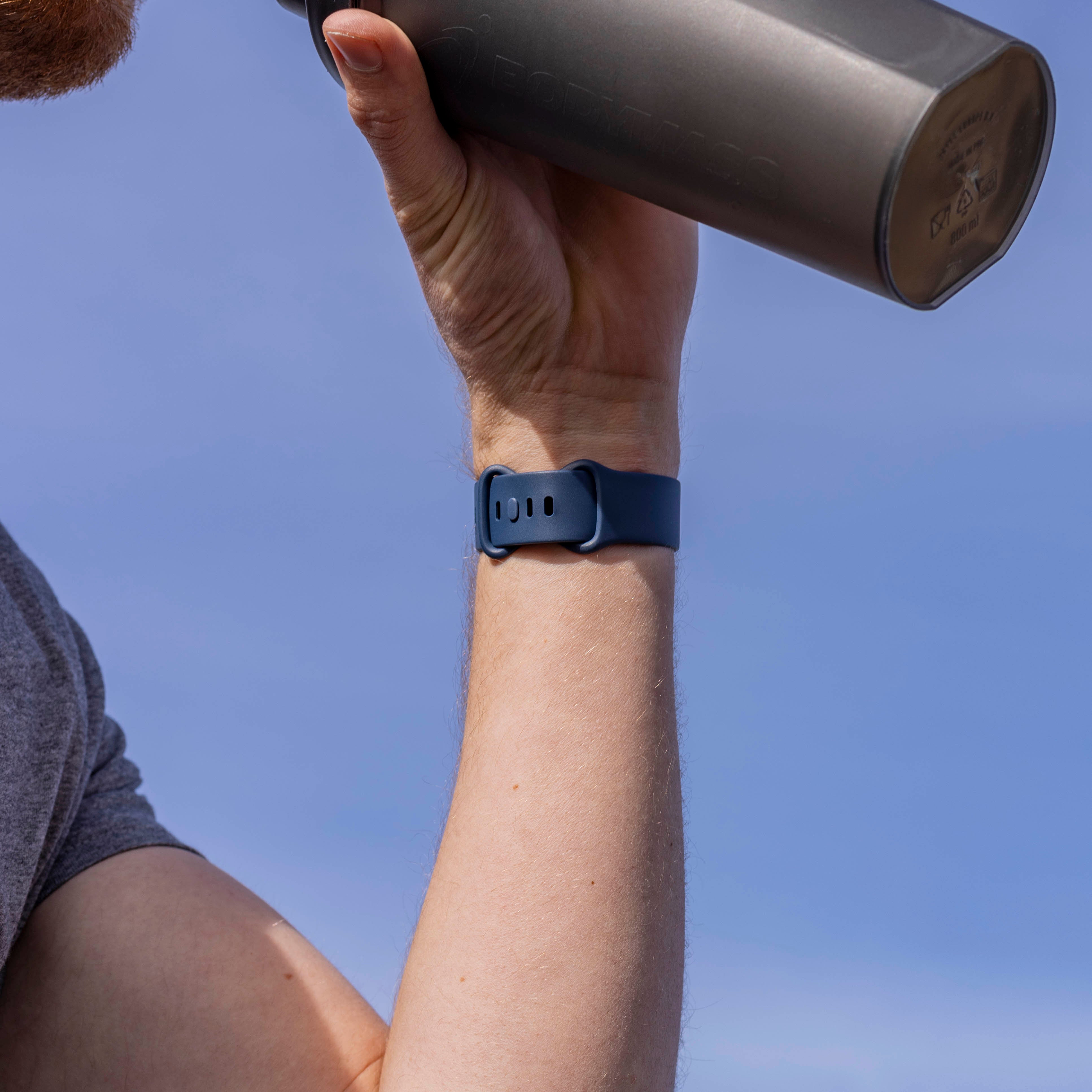 Fitbit Versa 4 Silicone Strap Classic (Dark Blue)