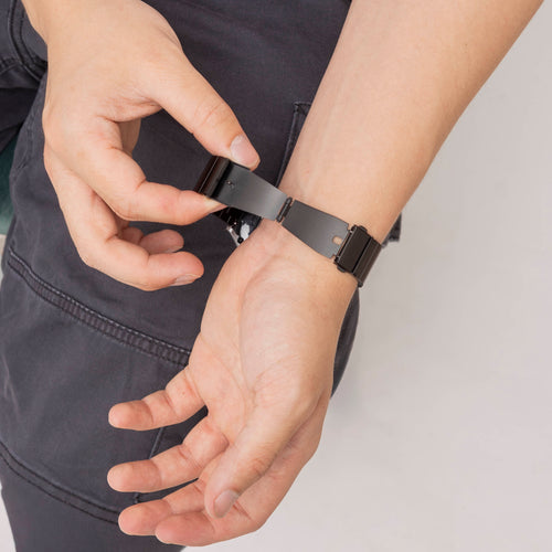 Polar Ignite Metal Strap (Black)