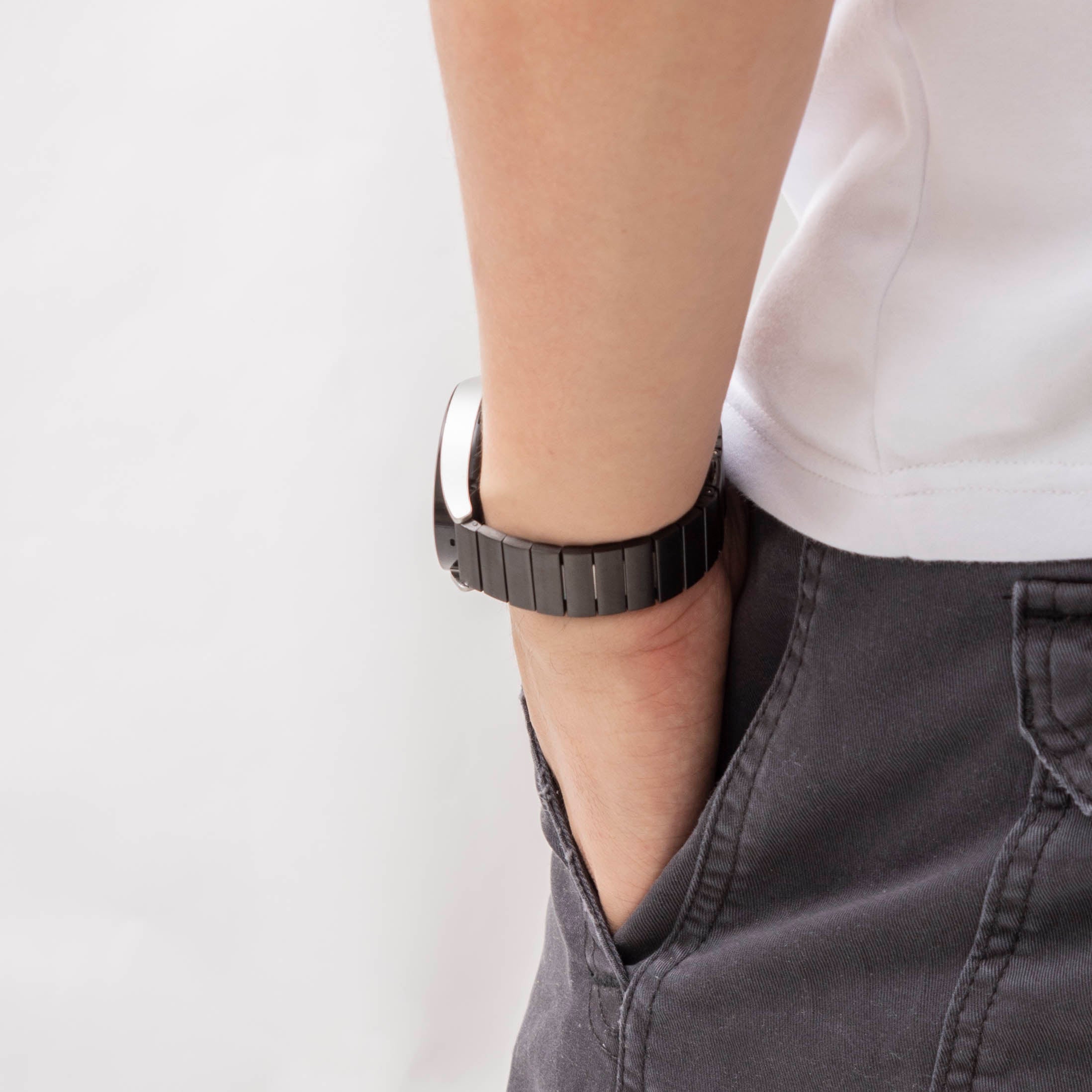 Polar Ignite 2 Metal Strap (Black)