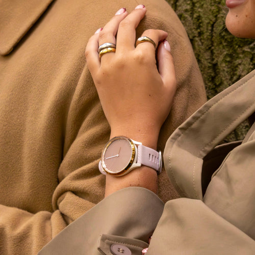 Garmin Venu 4 - 45mm Silicone Strap (Pink)