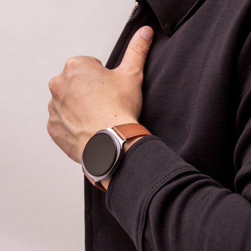 Samsung Galaxy Watch 8 - 44mm Modern Leather Strap (Brown)