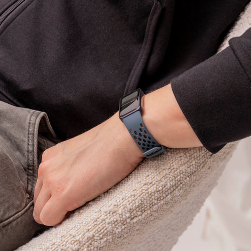 Huawei Band 9 Silicone Air Strap (Greyblue)