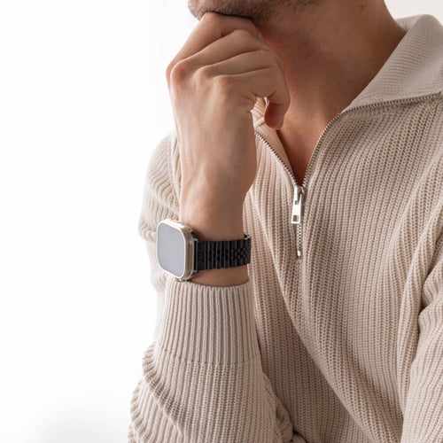 Apple Watch Ultra Steel Strap Jubilee (Black)