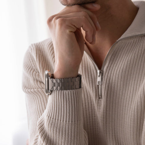 Apple Watch Ultra Butterfly Titanium Strap (Titanium)