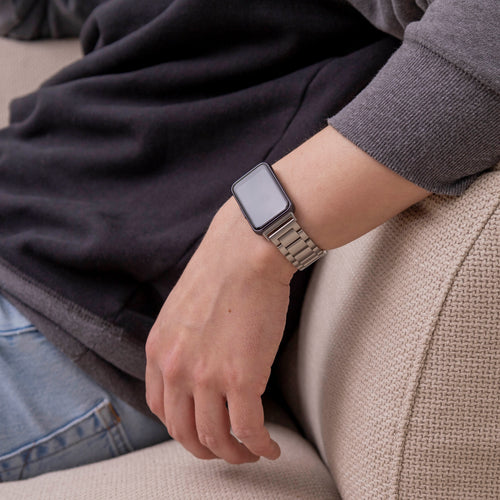 Samsung Galaxy Fit 3 Steel Strap (Silver)