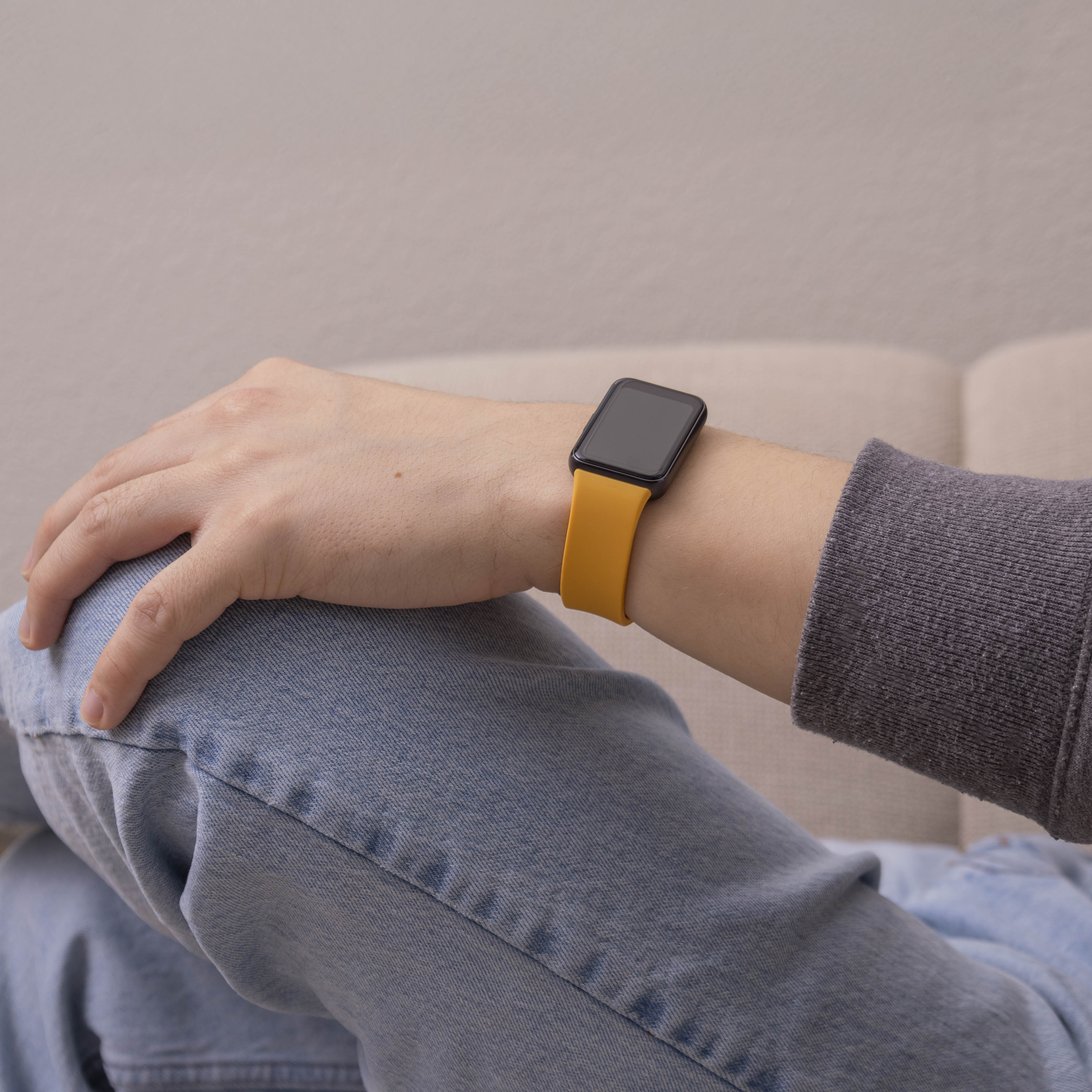 Samsung Galaxy Fit 3 Silicone Strap (Yellow)