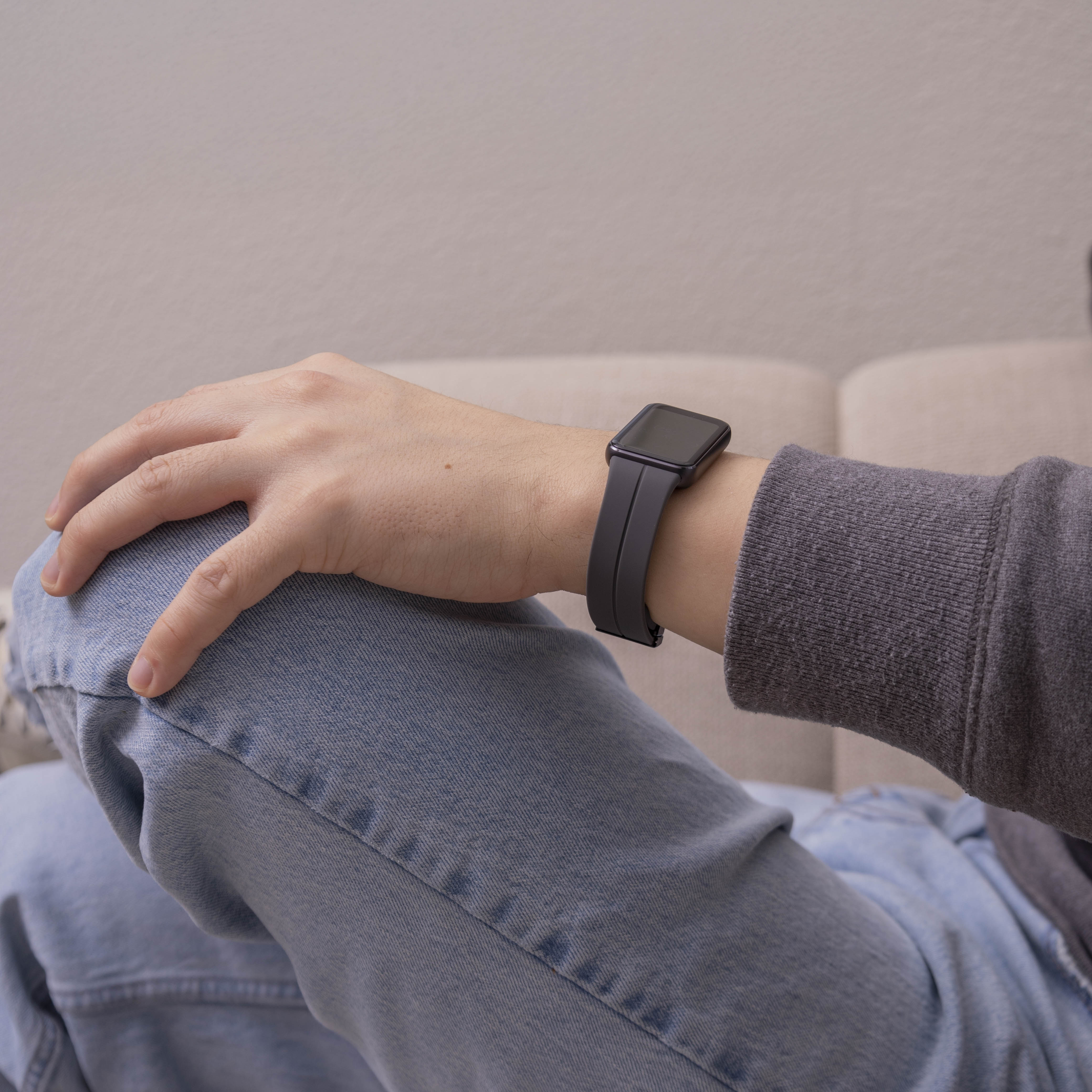 Samsung Galaxy Fit 3 D-buckle Silicone Strap (Dark Grey)