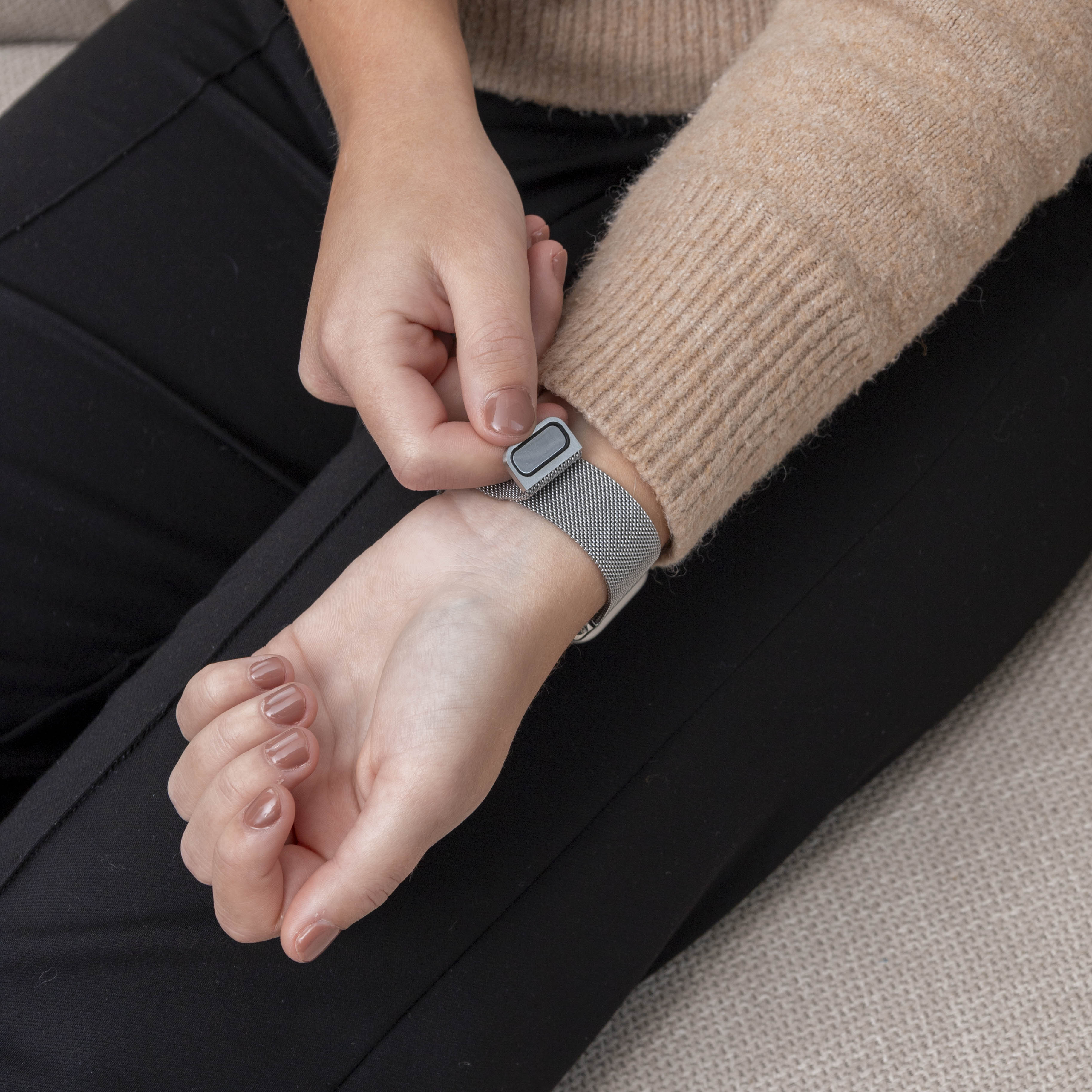 Huawei Watch Fit 2 Milanese Strap (Silver)