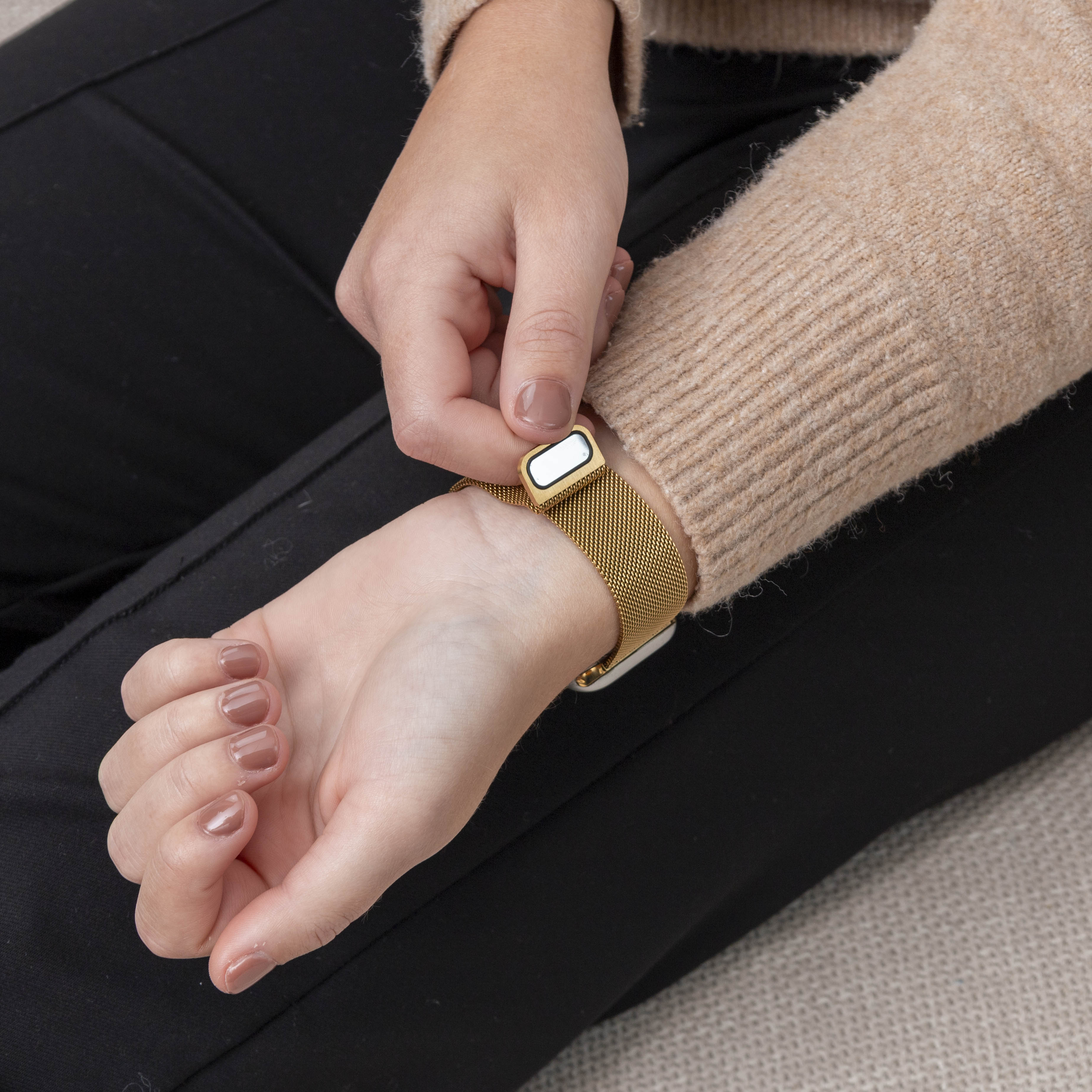 Huawei Watch Fit 3 Milanese Strap (Gold)